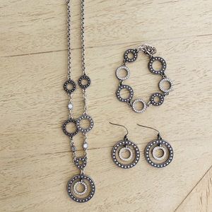 BRIGHTON NECKLACE, BRACELET + EARRING JEWELRY SET